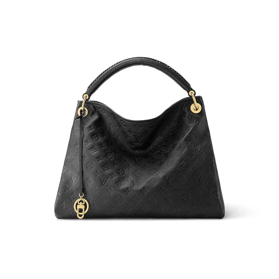 01 LOUIS VUITTON ARTSY MM EMPREINTE LEATHER MONOGRAM BAG - Image 1
