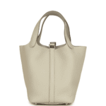 Hermès Picotin Lock 18 Beton Clemence Palladium Hardware - Image 7