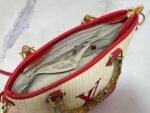 Louis Vuitton Raffia Petit Bucket Tote - Image 4