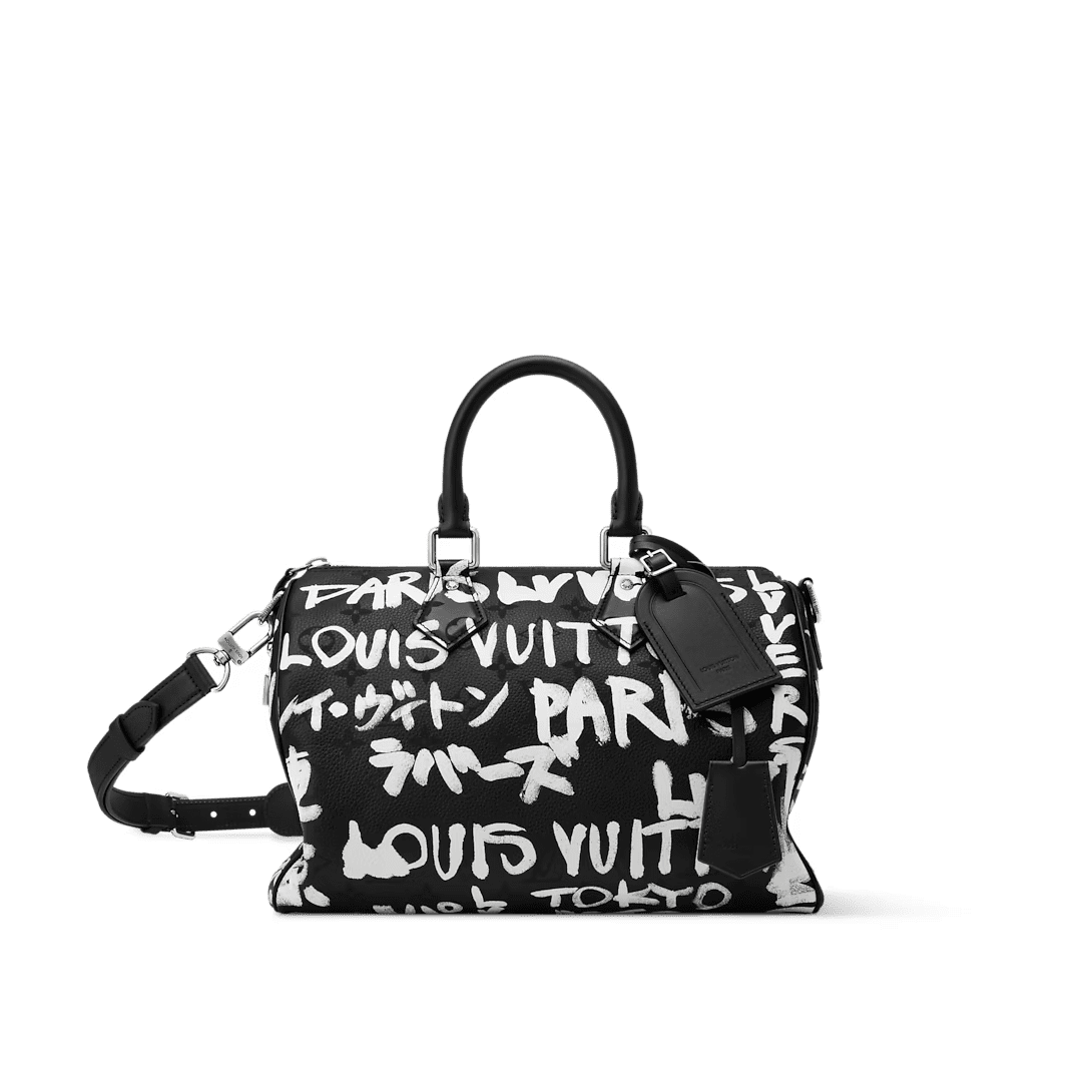 0904875f7dd5deacb455178589dc143c Louis Vuitton M26175 Speedy P9 Bandoulière 30 Scribble - Image 1