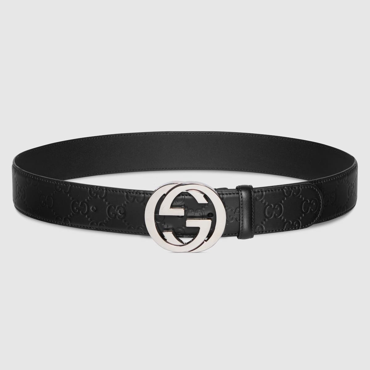 1 GUCCI Belt with Interlocking G buckle - Image 1