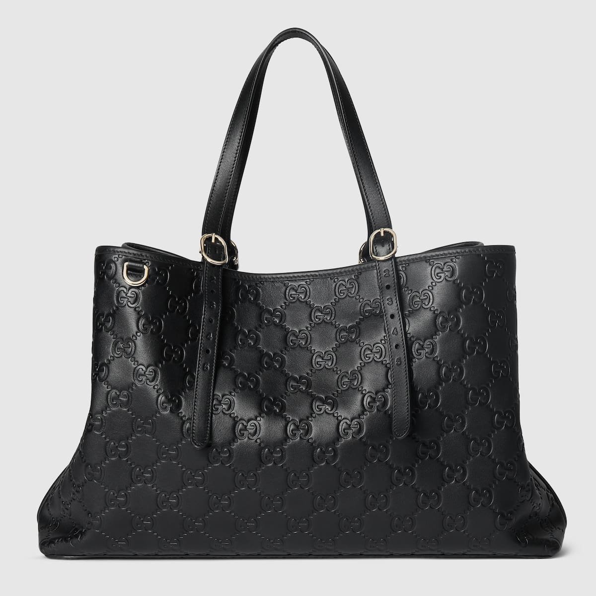 10001-21 Gucci Emblem large tote bag - Image 1