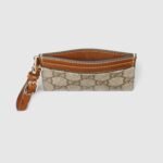 GUCCI Emblem card case with strap - Image 4