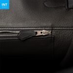 Hermès Birkin 40 Black Togo Palladium Hardware - Image 7