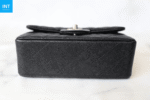Chanel Top Handle Mini Rectangular, Black Caviar with Matte Gold Hardware - Image 5