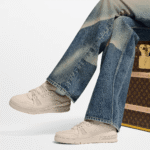 Louis Vuitton 1AHDAK LV Trainer Distressed Sneaker - Image 7