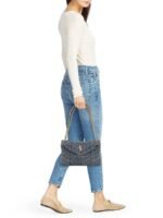 Saint Laurent Denim LouLou Puffer Bag - Image 3