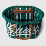 GUCCI EMBROIDERED MEDIUM CANVAS TOTE BAG - Image 4