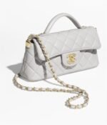 Chanel Mini Flap Bag with Top Handle - Image 2
