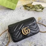 GUCCI Marmont matelasse leather super mini bag - Image 4