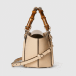 Gucci Mini bamboo top handle tote bag - Image 9