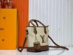 Louis Vuitton Raffia Petit Bucket Tote - Image 2
