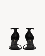 Saint Laurent OPYUM Sandals in patent leather - Image 5