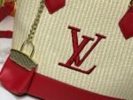 Louis Vuitton Raffia Petit Bucket Tote - Image 7