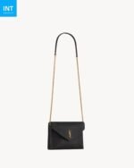 Saint Laurent CASSANDRE chain pouch in lambskin - Image 4