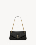 Saint Laurent CALYPSO medium in grained lambskin