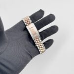 Rolex Datejust 41 126331 Rose Gold Stainless Steel Grey Motif Dial Jubilee (2024) - Image 11