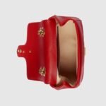 GUCCI MARMONT MINI SHOULDER BAG (RED) - Image 5