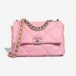 Chanel 19 Large Flap Bag Lamb Pink