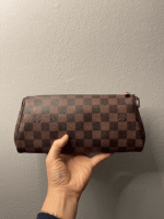 Louis Vuitton Damier Ebene Eva Clutch - Image 4