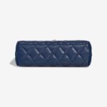 Chanel Kelly Medium Bag in Vintage Calfskin Leather, Dark Blue - Image 5