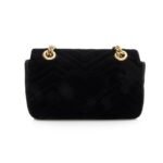 GUCCI Matelasse Velvet GG Marmont Mini Shoulder Bag (SHF-22601) - Image 10
