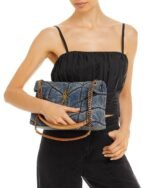 Saint Laurent Denim LouLou Puffer Bag - Image 2