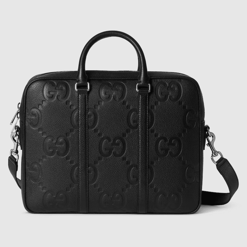 81d9e09bbd1092668a7d4e6ecf4c0c83 GUCCI JUMBO MEDIUM BRIEFCASE - Image 1