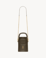 Saint Laurent GABY bucket bag in lambskin - Image 2
