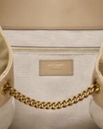 Saint Laurent Nubuck Suede Quilted Maxi Icare Shopping - Image 9