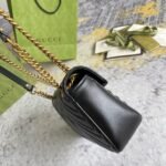 GUCCI MARMONT SMALL MATELASSÉ SHOULDER BAG - Image 5