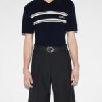 GUCCI Wide belt with Interlocking G buckle - Image 2