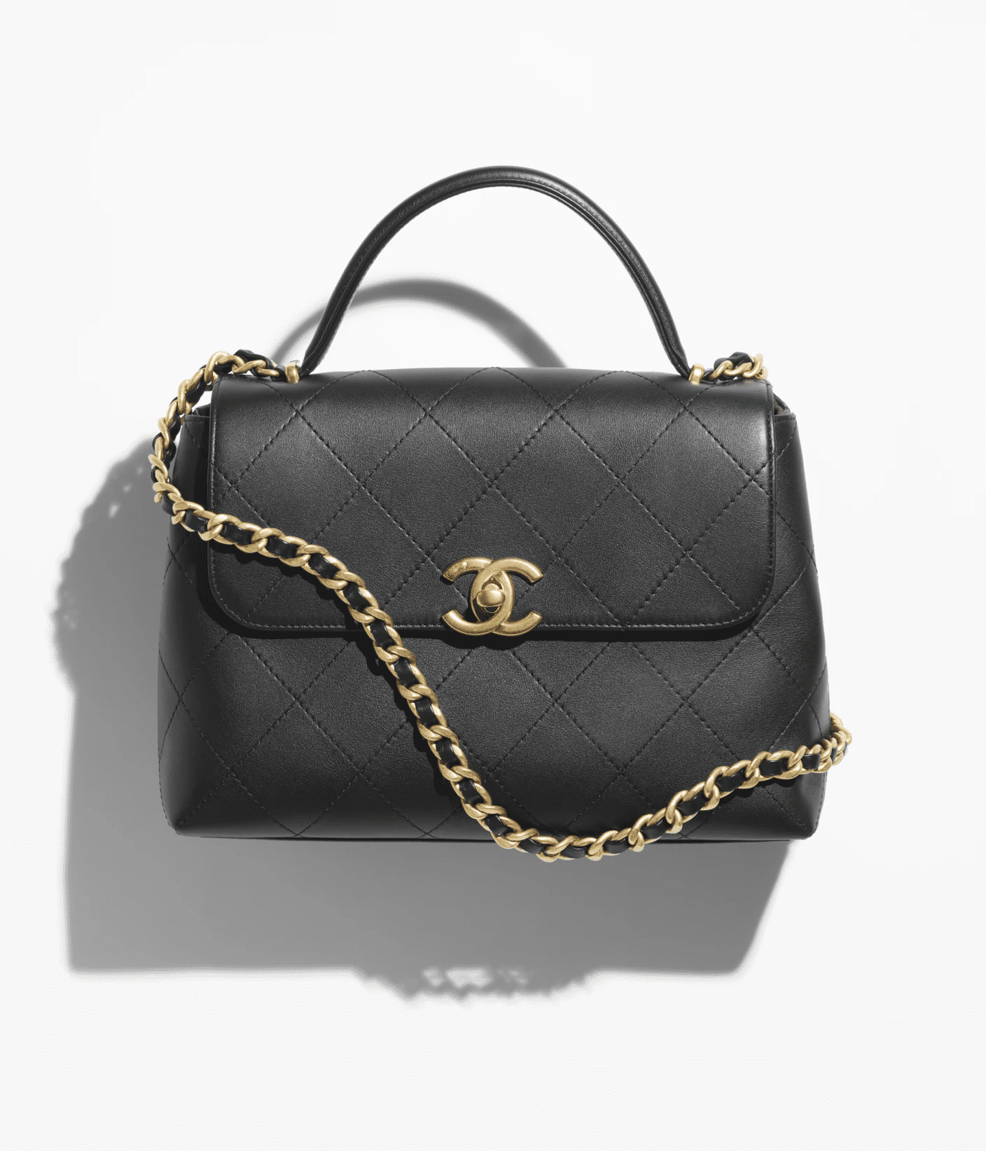 98bb272fc7424d36aa99390e4118620f CHANEL LARGE FLAP BAG WITH TOP HANDLE - Image 1