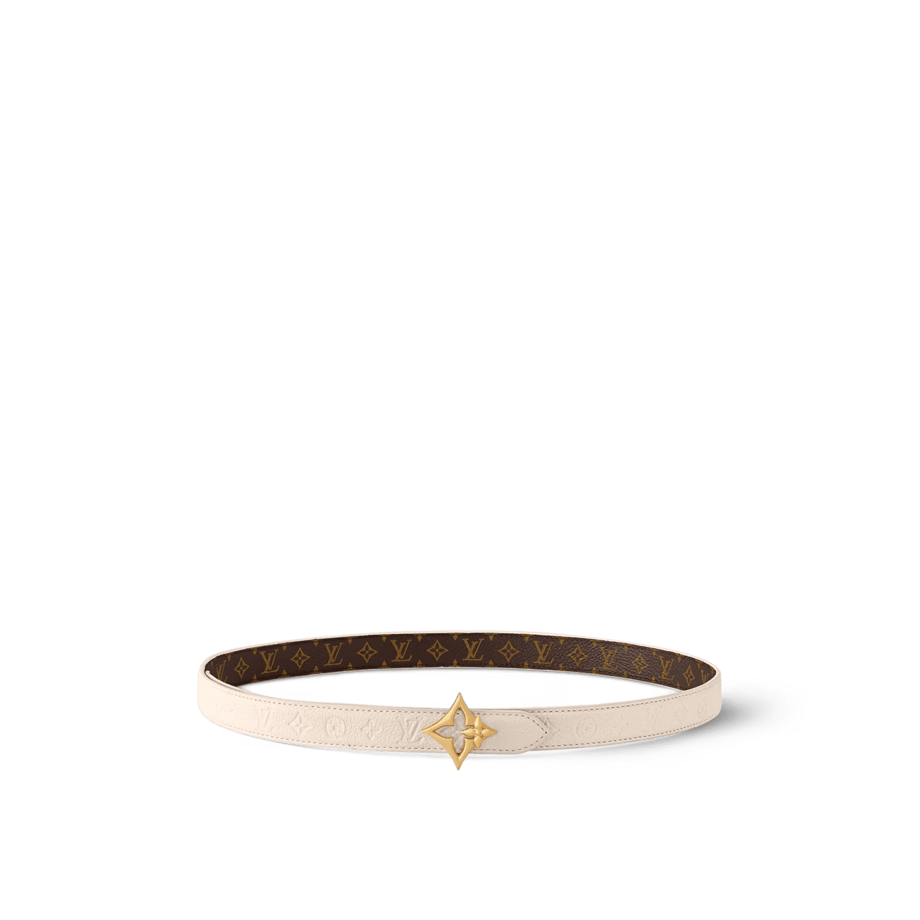 9a461a51c2544569d87cd04a40115538-1 Louis Vuitton M4195W LV Flowergram 20mm Reversible Belt - Image 1