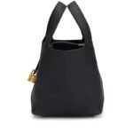 Hermès Black Clemence Picotin Lock 18 Gold Hardware - Image 3