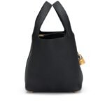 Hermès Black Clemence Picotin Lock 18 Gold Hardware - Image 4