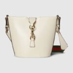 GUCCI MINI BUCKET SHOULDER BAG(WHITE)