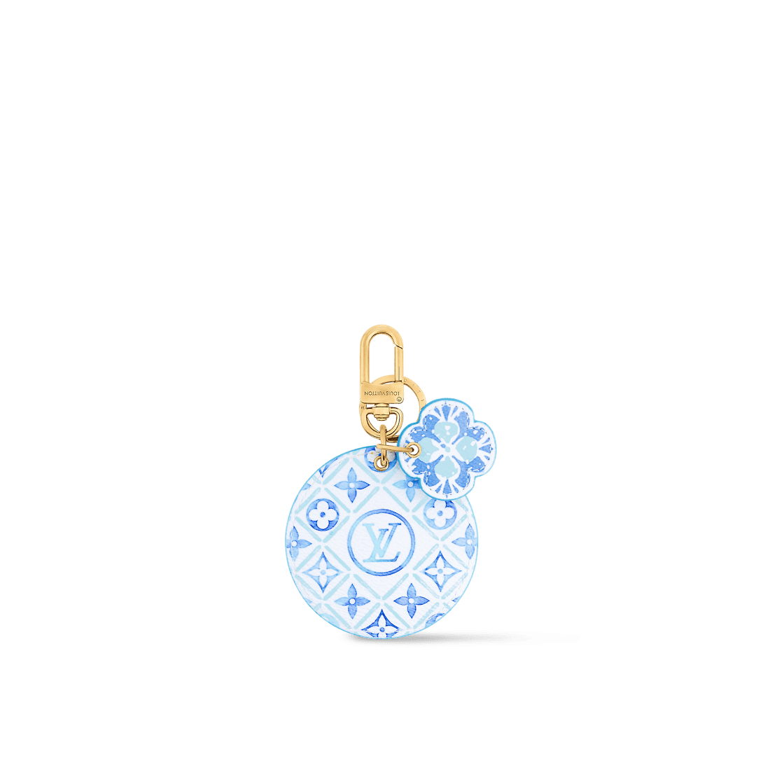 H4znYZ6B-10001-1-3 Louis Vuitton M01132 Illustre Bag Charm And Key Holder - Image 1