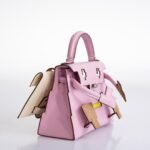 Hermès Kelly Doll Quelle Idole Picto Malva, Chai, Lima Herrajes Paladio - Image 7