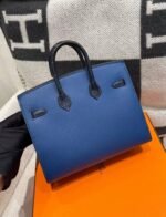 Hermès Faubourg Birkin 20 Bleu Marine - Image 8