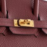 Hermès Birkin 25 Togo Rouge Sellier Retourne Gold Hardware - Image 6