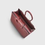 Hermès Birkin 25 Veau Madame Rouge H Gold Hardware - Image 5