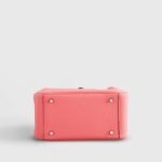 Hermès Lindy 20 Rose Azalee Palladium Hardware - Image 5