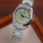 Rolex Oyster Perpetual 41 134300 Stainless Steel Pistachio Dial - Image 2