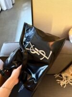 Saint Laurent YSL shopping bag Tote - Image 9