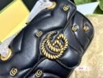 GUCCI MARMONT SMALL SHOULDER BAG BLACK - Image 4