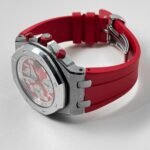 Audemars Piguet Royal Oak Offshore Chronograph 26108ST.OO.D066CR.01 Rhone-Fusterie Stainless Steel Red Dial Limited Edition (2009) - Image 4