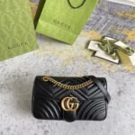 GUCCI MARMONT SMALL MATELASSÉ SHOULDER BAG - Image 2