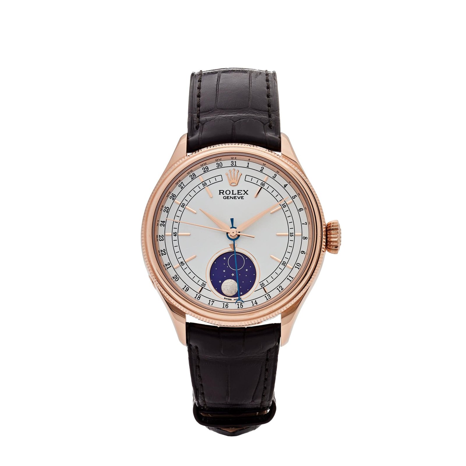 MzIz2bUH-rolex-cellini-50535-rose-gold-white-dial-moon-phase-2021-rolex-40536686166260 Rolex Cellini 50535 Rose Gold White Dial Moon Phase - Image 1