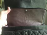 CHANEL LARGE CLASSIC HANDBAG Grained Calfskin & Silver Metal - Image 9